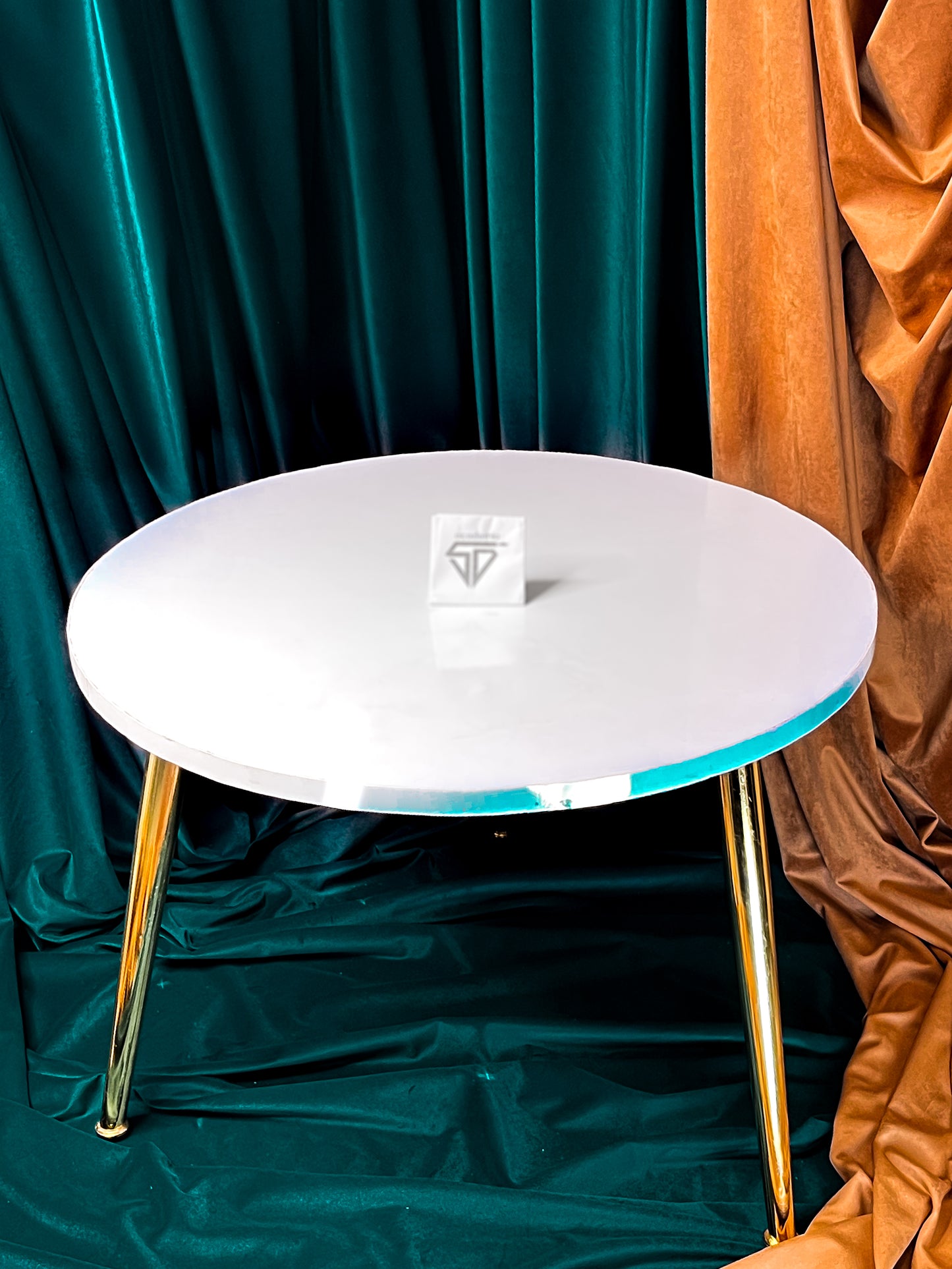 White Acrylic Table