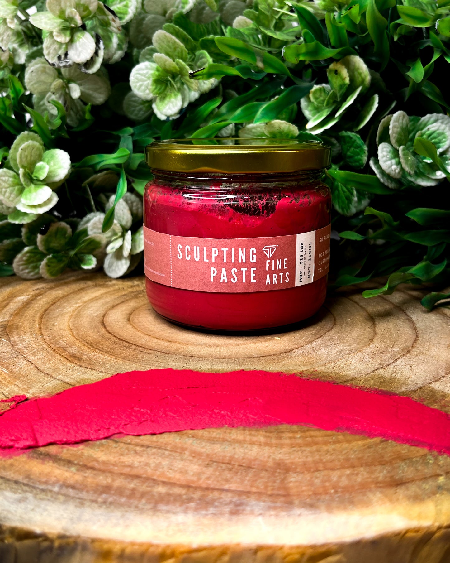 Vermillion Red Sculpting Paste