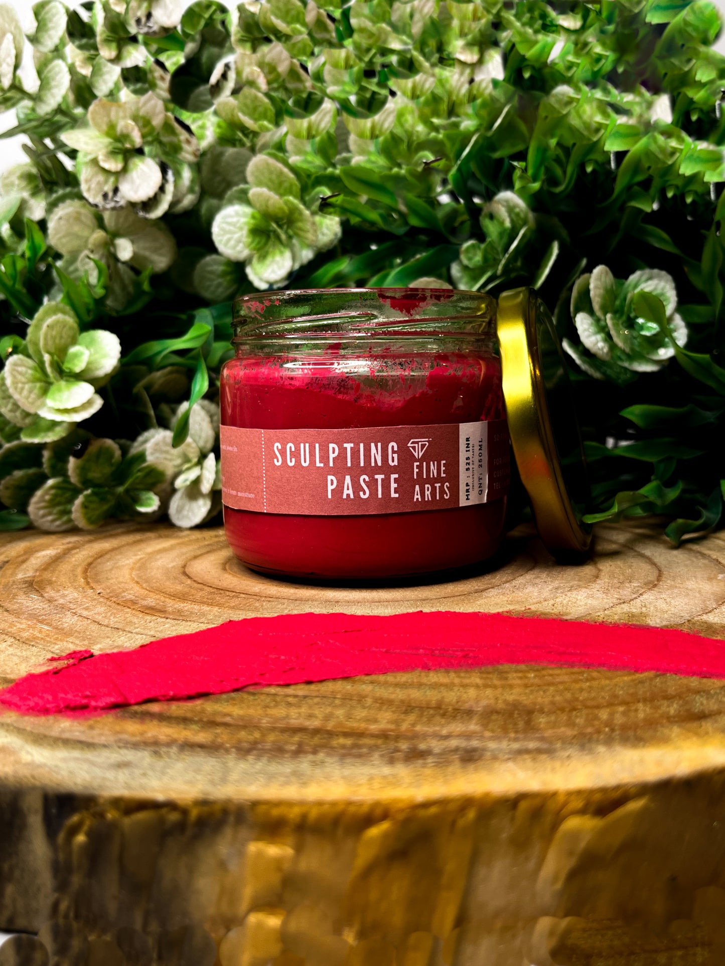 Vermillion Red Sculpting Paste