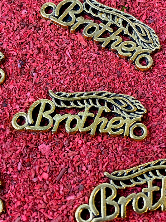 BROTHER Metal Charms - Set of 5