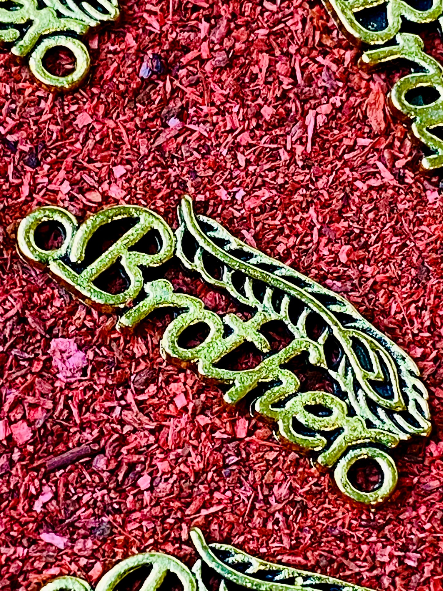 BROTHER Metal Charms - Set of 5