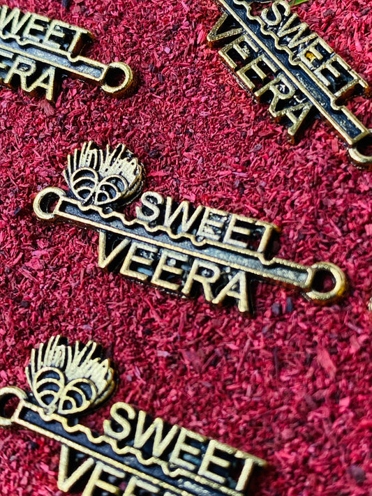 Sweet Veera Metal Charm Set of 5