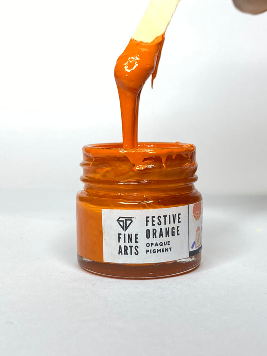 Festive Orange Opaque Pigment