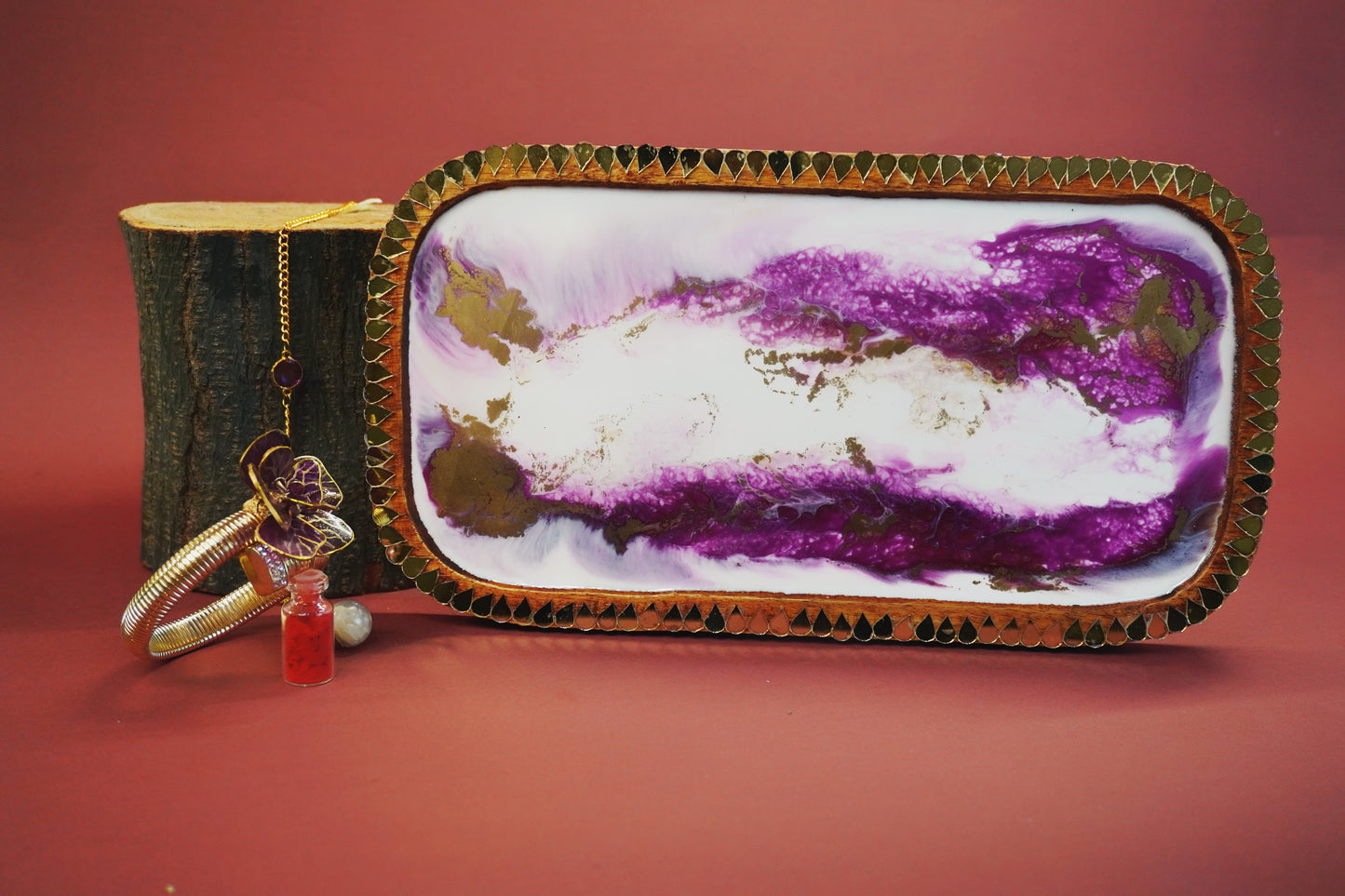 Royal Gulabi Rakhi Set DIY Kit