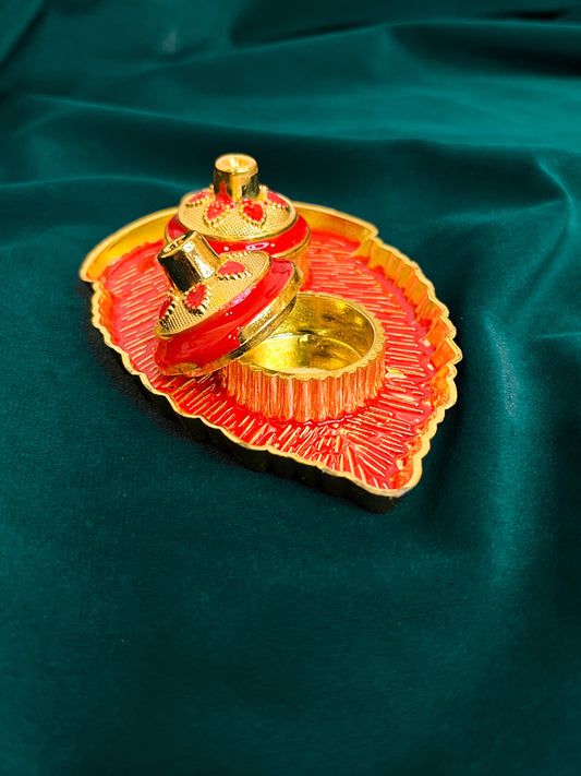 Leaf Vati/Katori Set (Set of 2)