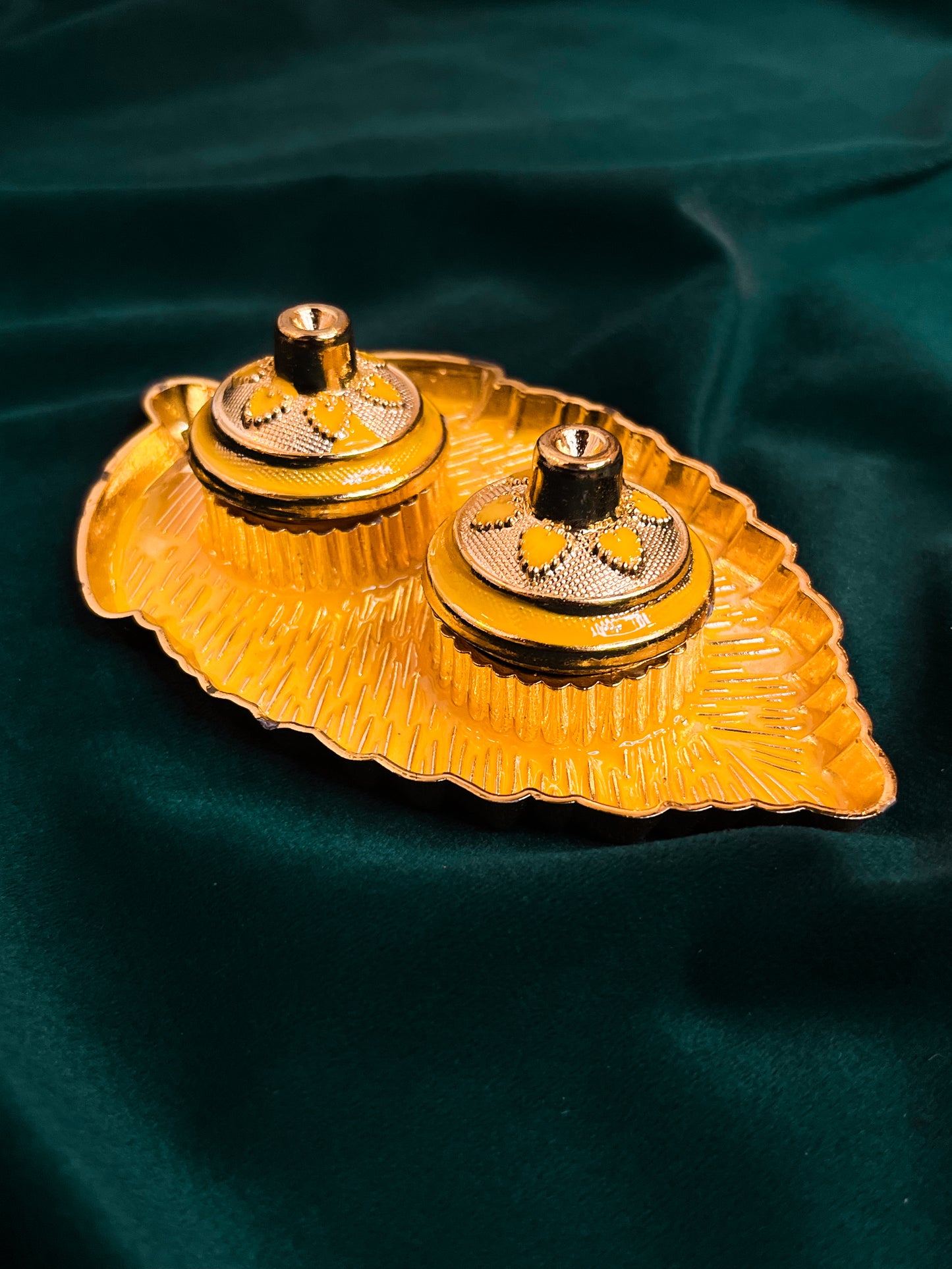 Leaf Vati/Katori Set (Set of 2)
