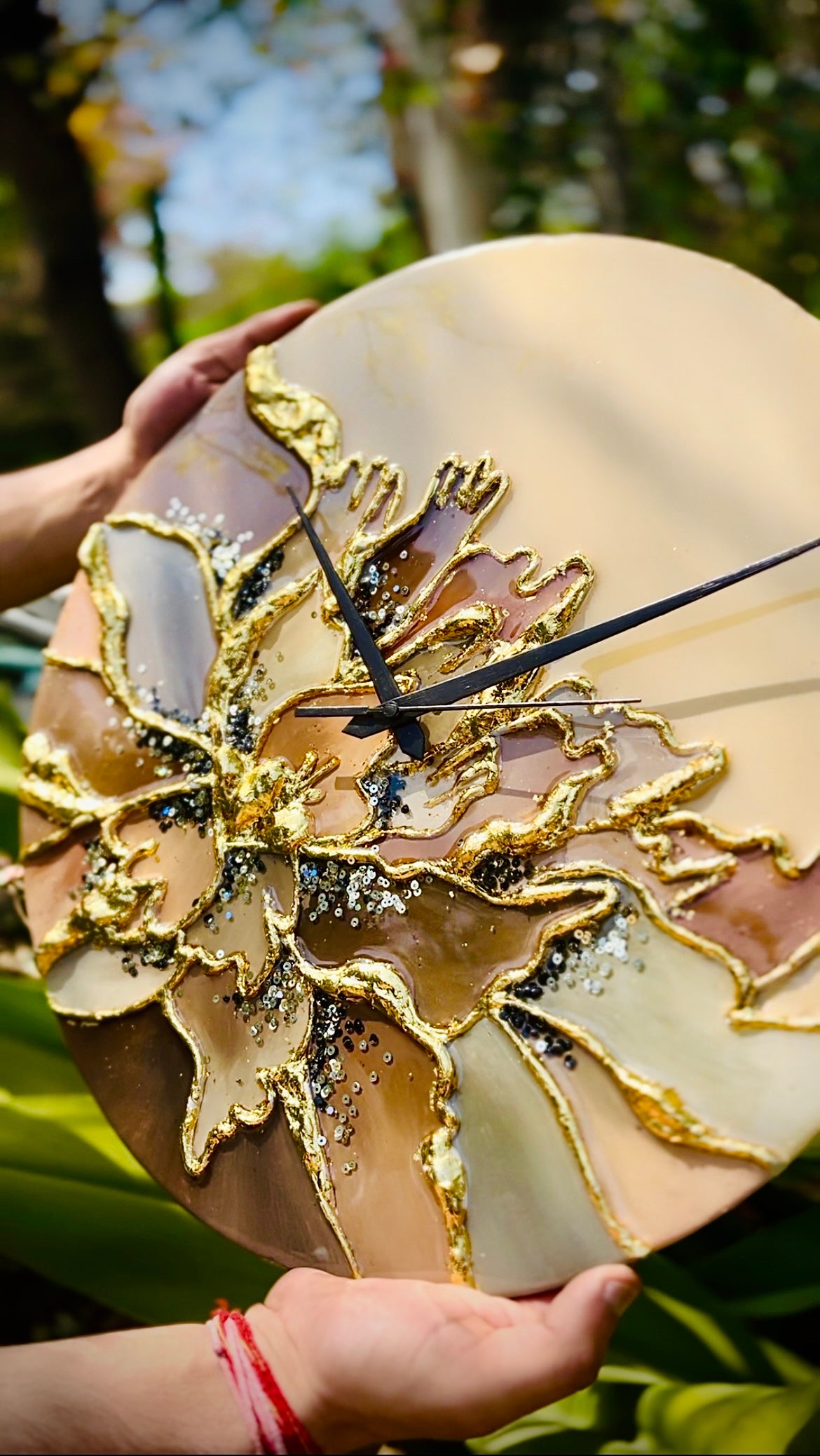 FLORAL FUSION CLOCK - DIY KIT