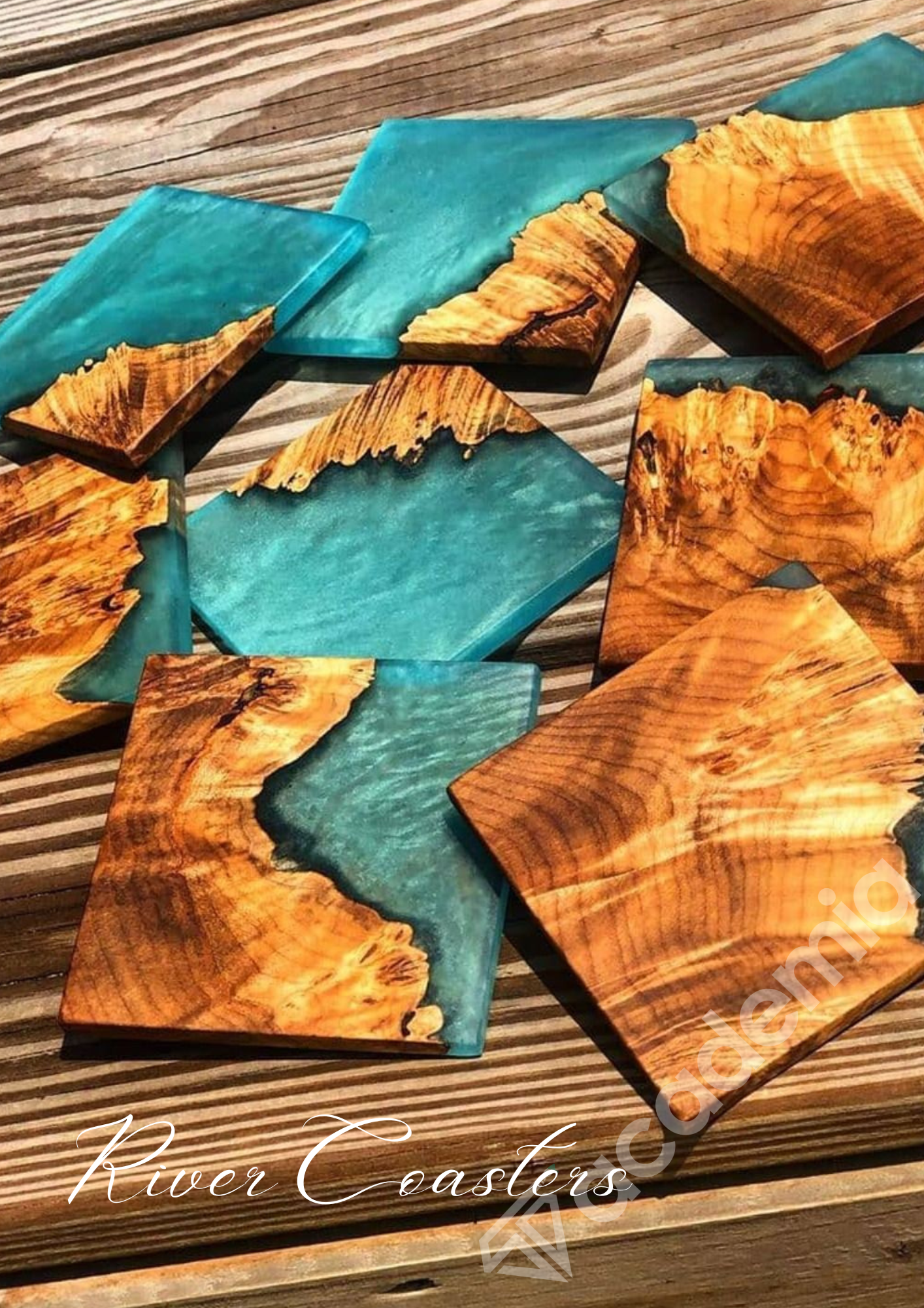 Resin Art Business Course (Wooden + Stationary)