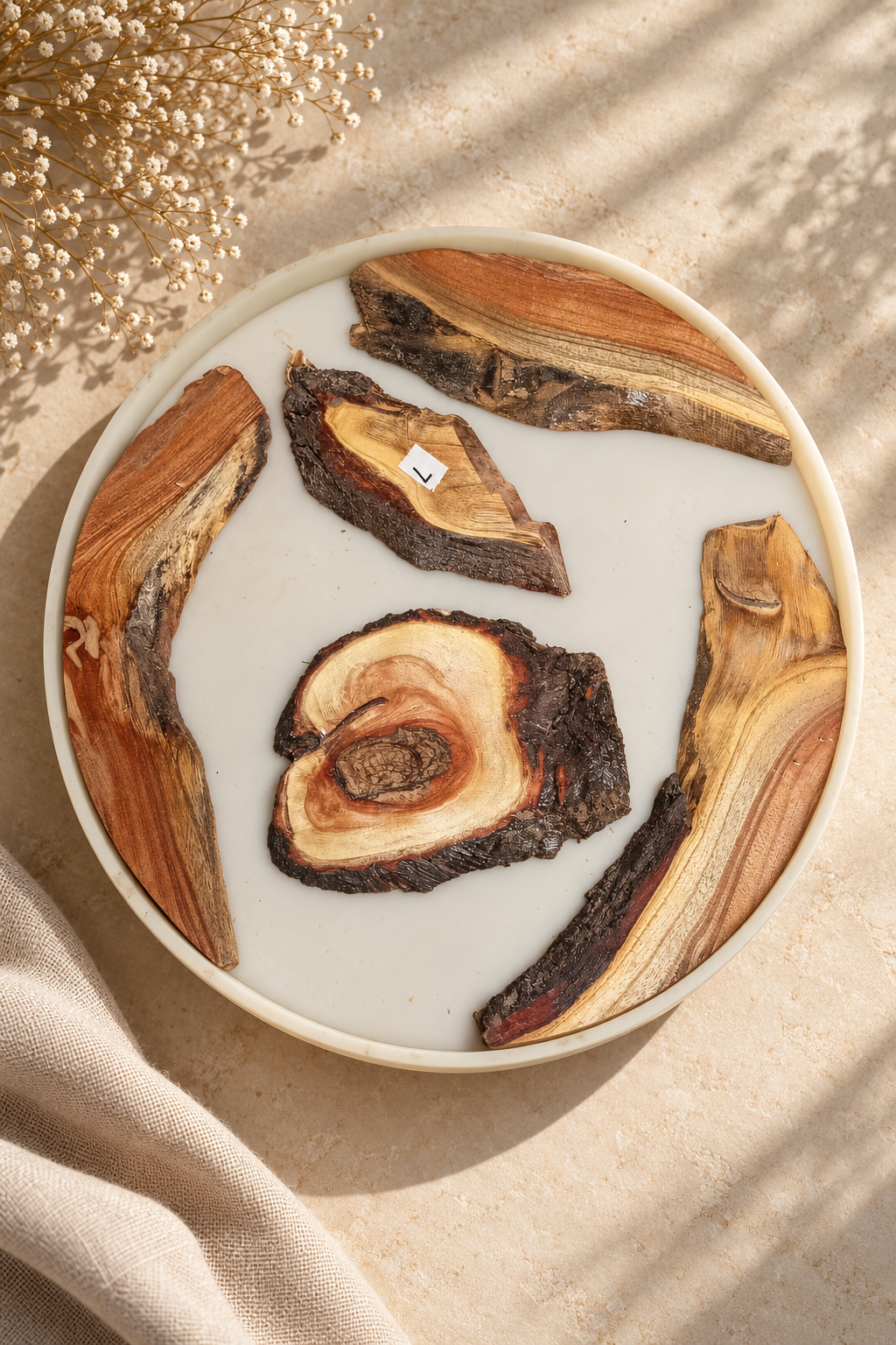 Wooden log - L
