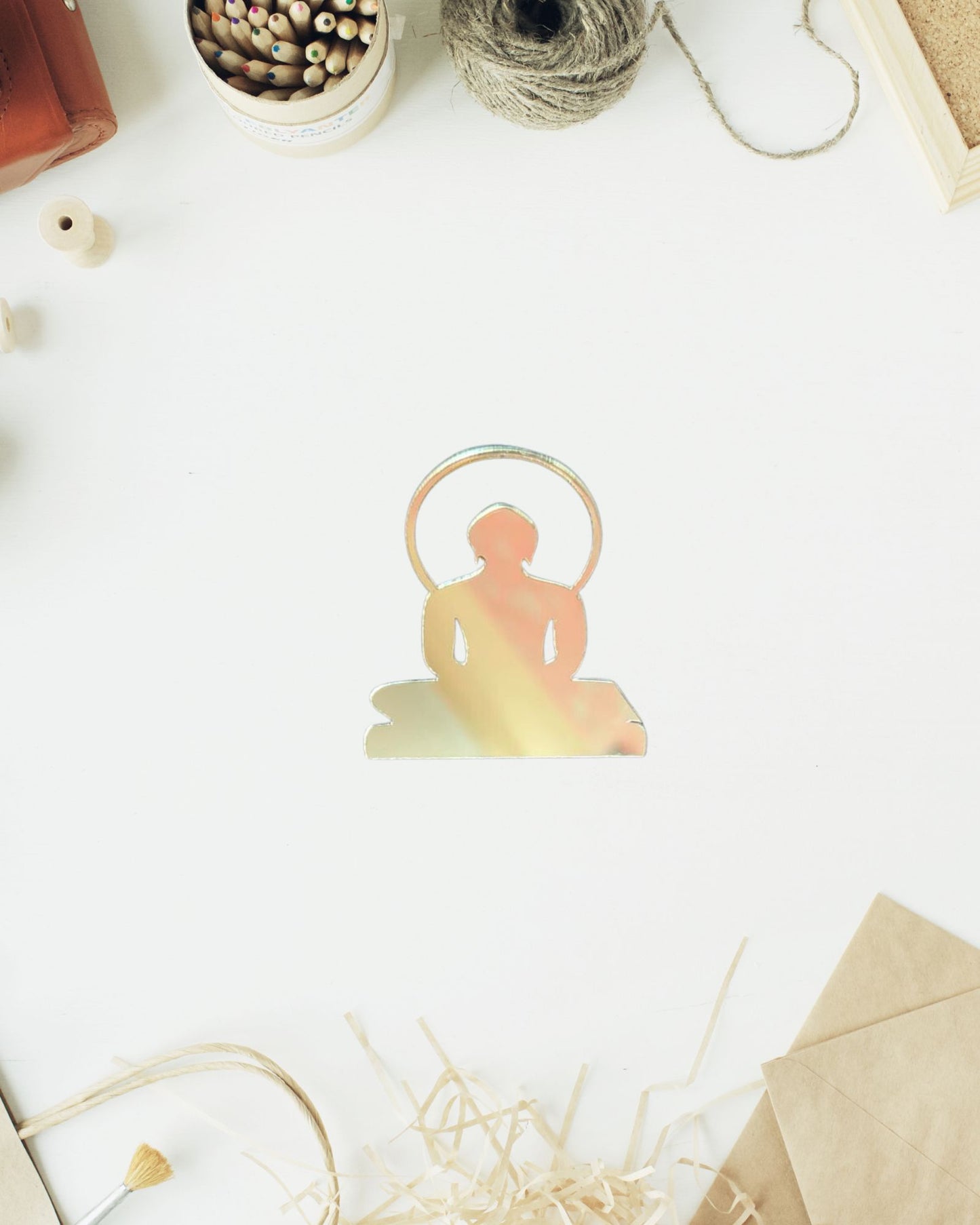 MAHAVEER SWAMI CUTOUT BACK CIRCLE