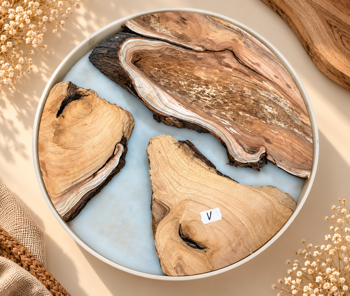 Wooden log - V
