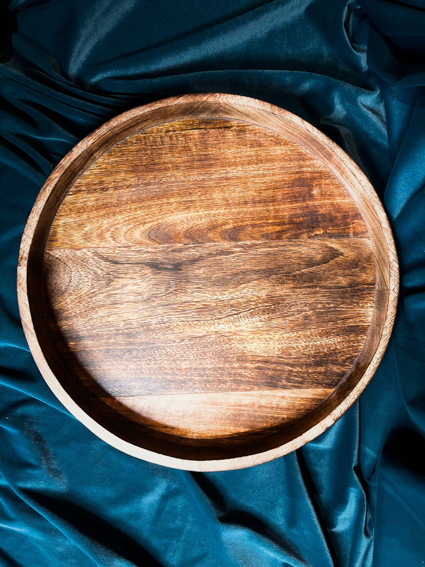 Round Wooden Structure - 16 Inches