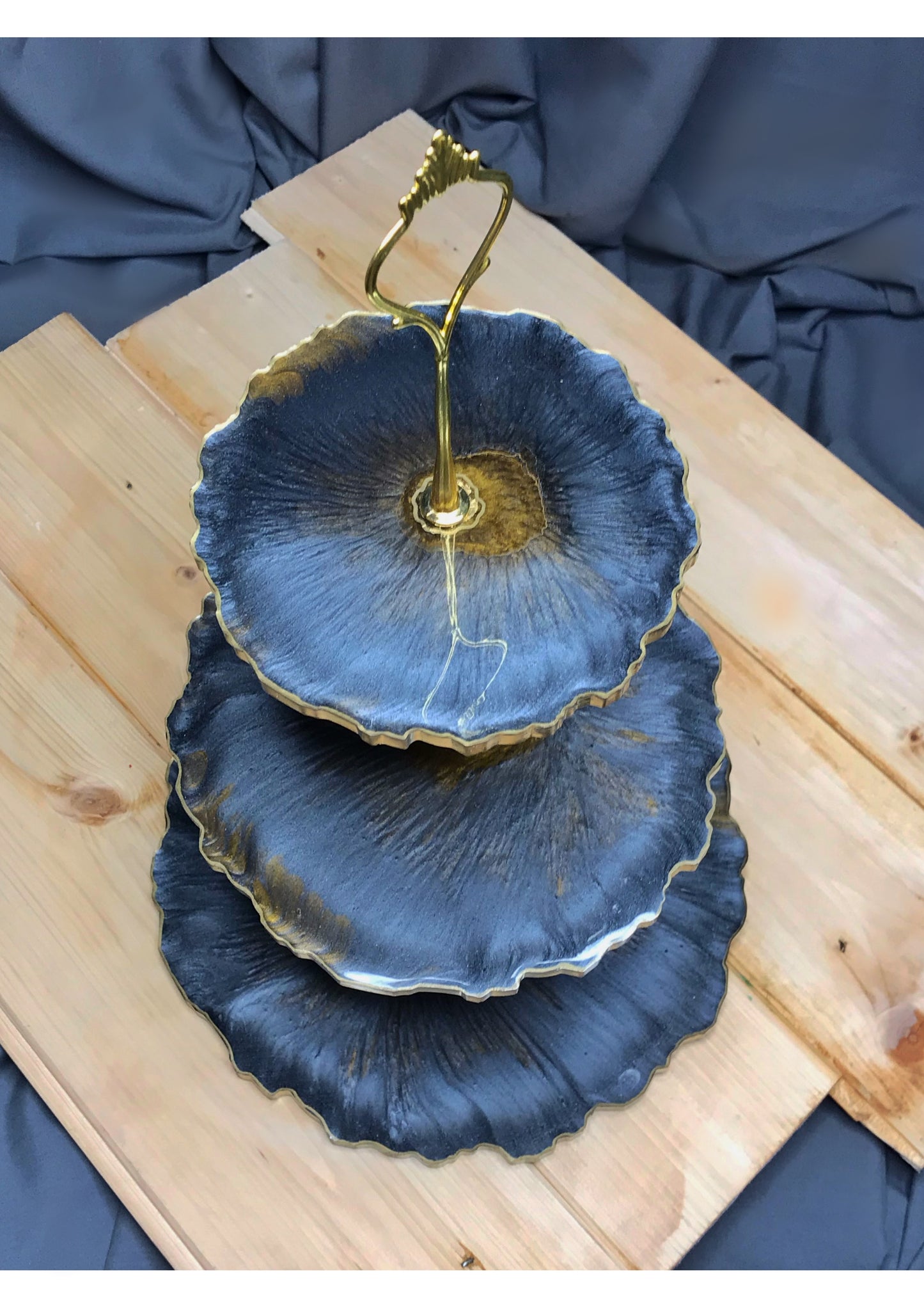 THE BLACK PASHMINA- DIY CAKE STAND KIT