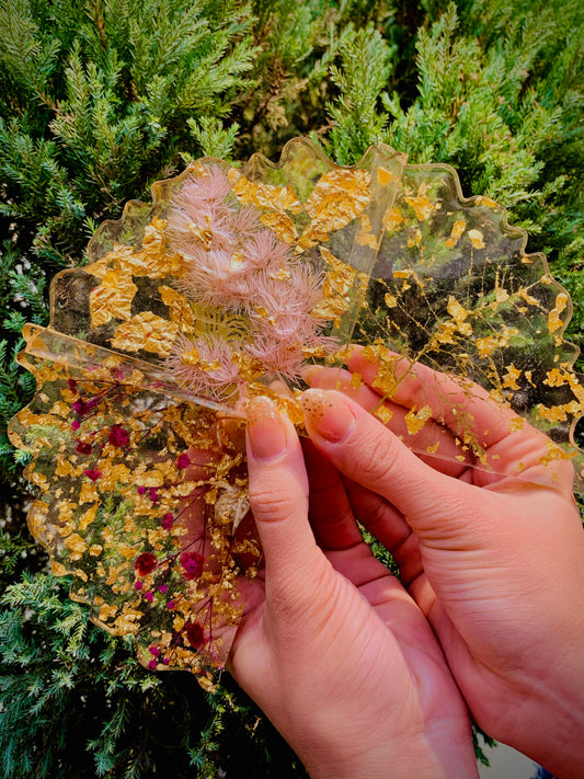 FRESH FLOWER COASTERS KIT