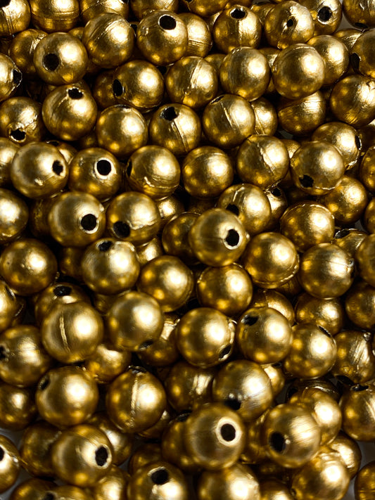 Metal Gold Beads
