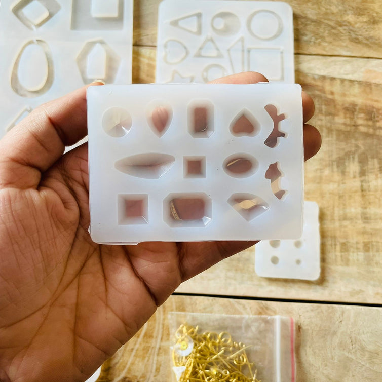 5 Piece Jewelry Silicon Mould