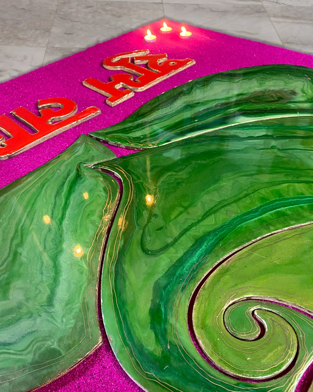 GANESH RANGOLI DIY KIT