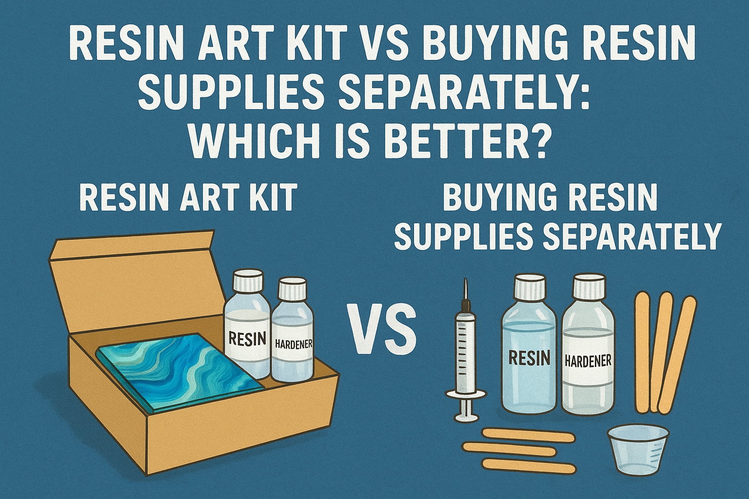Resin Art Kit vs Buying Resin Supplies Separately: Which Is Better?