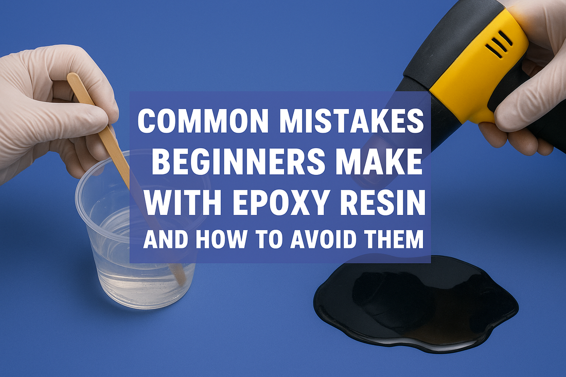 Common Mistakes Beginners Make with Epoxy Resin and How to Avoid Them