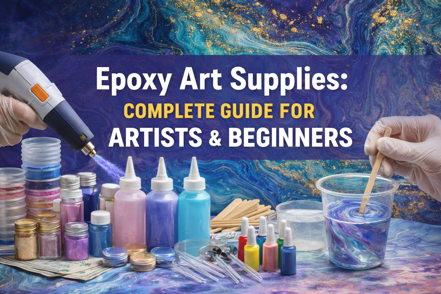 Epoxy Art Supplies: Complete Guide for Artists & Beginners – SD Fine Arts