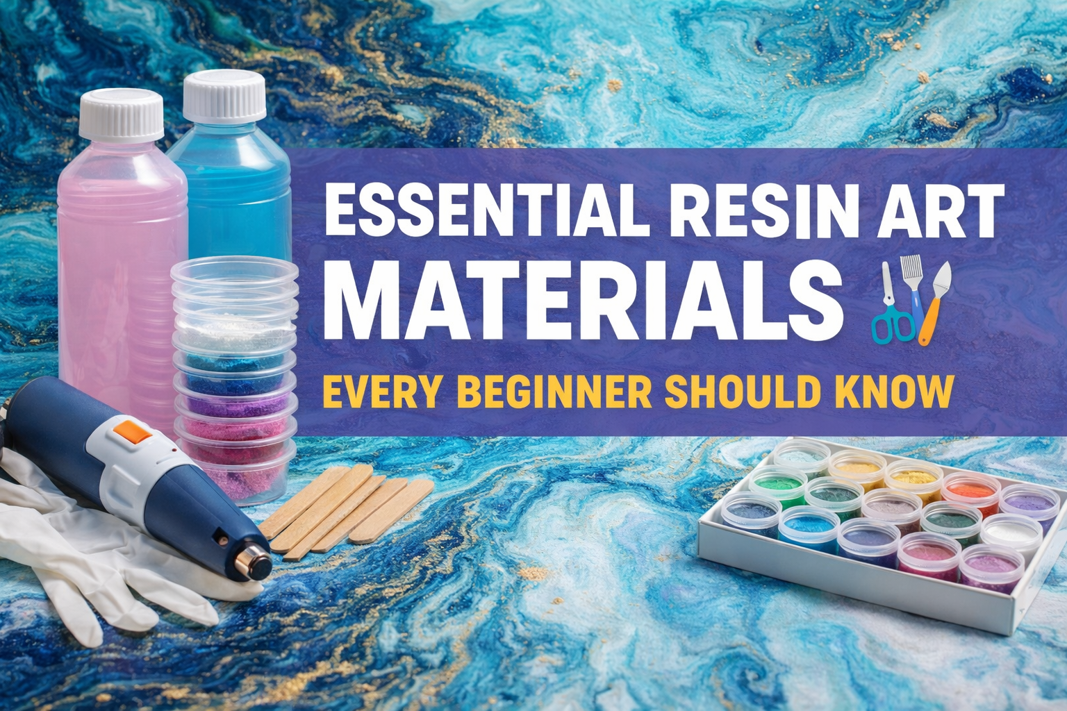 Essential Resin Art Materials Every Beginner Should Know