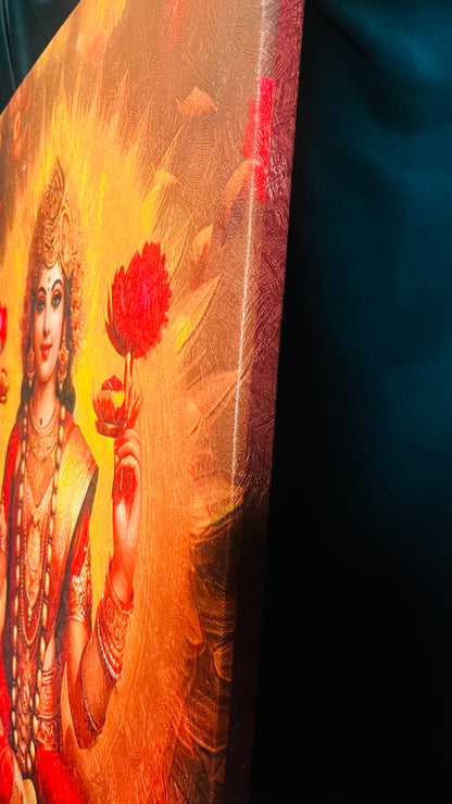 Laxmi Maa Premium Printed Canvas