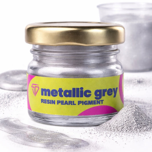 Metallic Grey Pearl Pigment