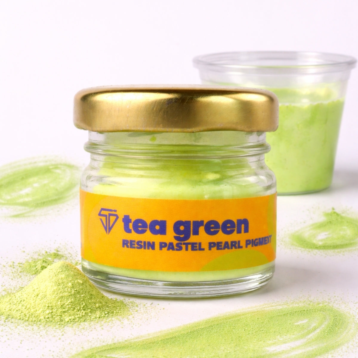 Tea Green Pastel Pearl Pigment