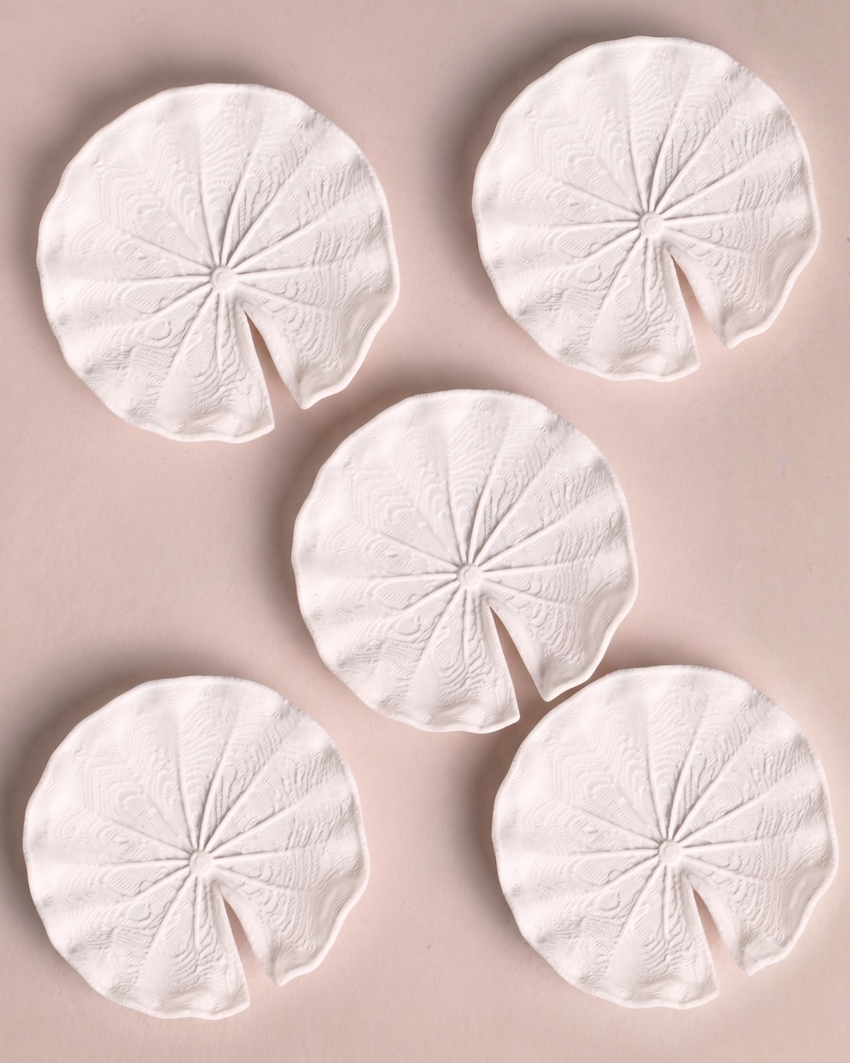 3D Printed Lotus Pond Leaf (Set Of 5)