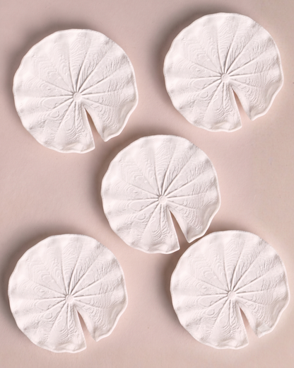 3D Printed Lotus Pond Leaf (Set Of 5)
