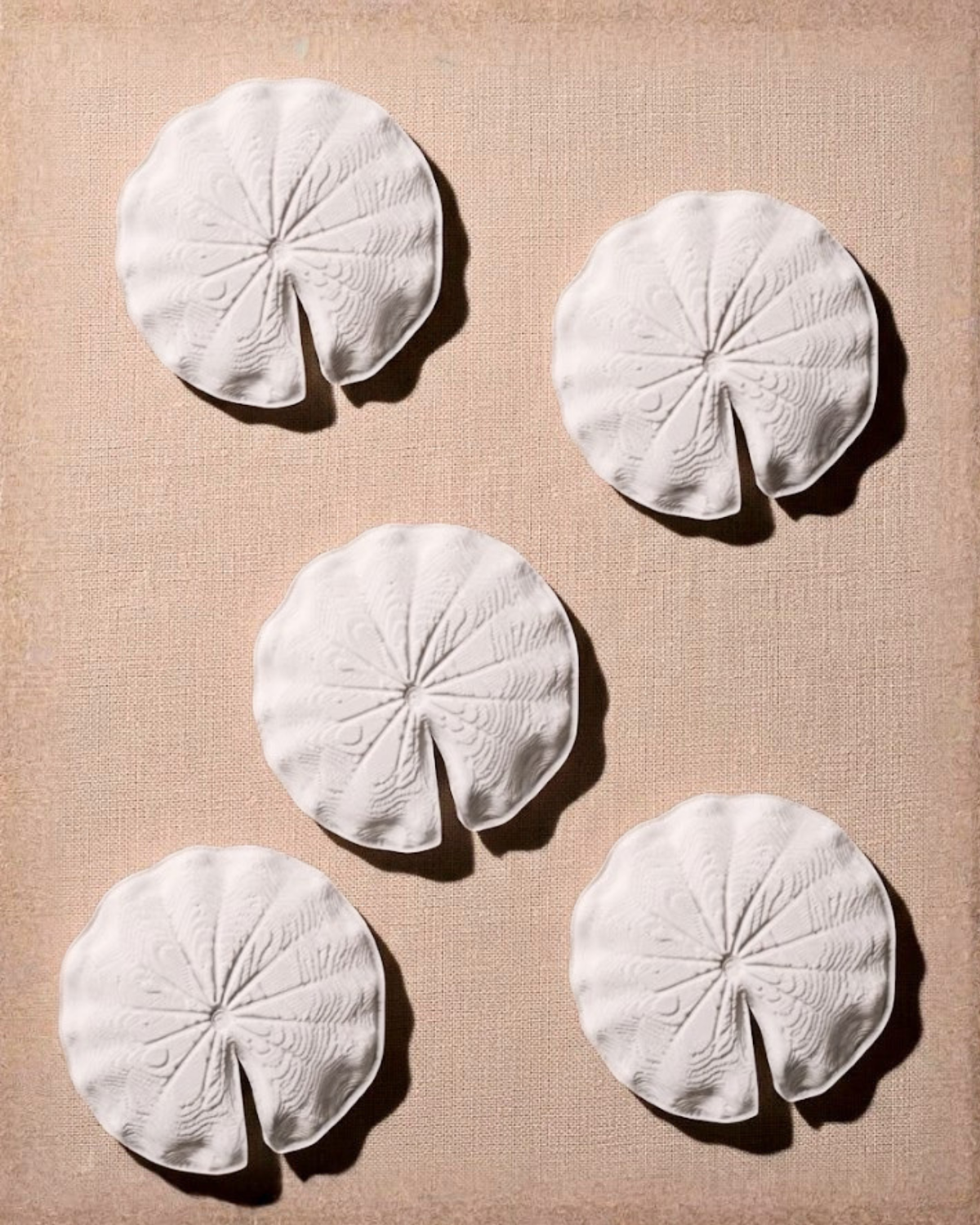 3D Printed Lotus Pond Leaf (Set Of 5)