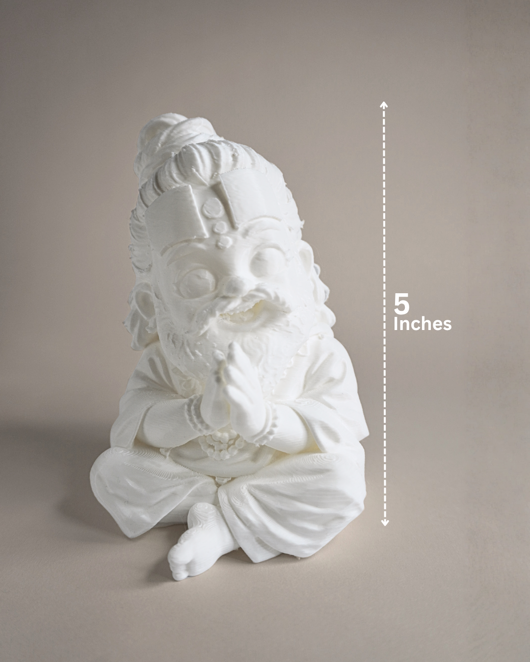 5-Inch 3D Printed Shri Premanand Ji Maharaj Figurine