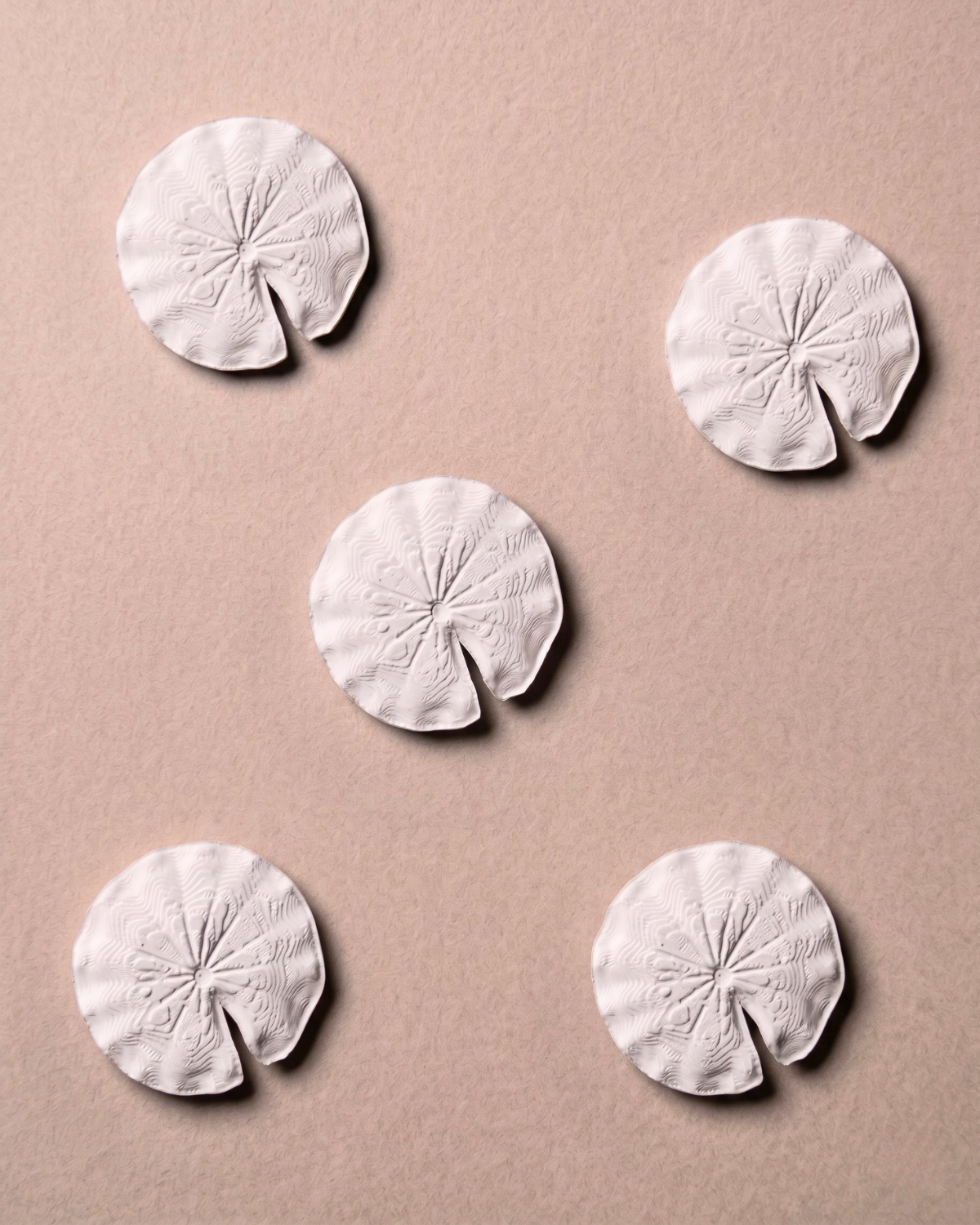 3D Printed Lotus Pond Leaf (Set Of 5)