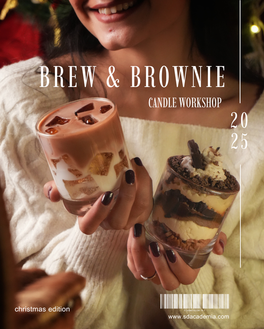 Brew & Brownie Candle Kit