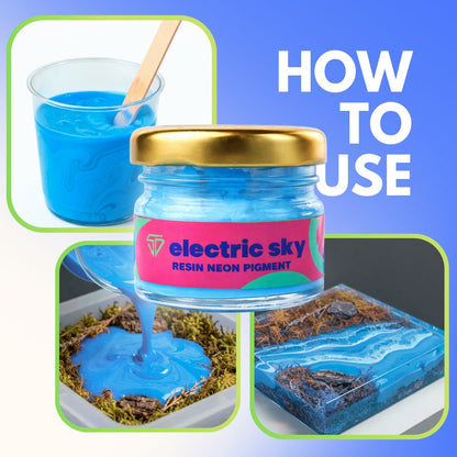 Electric Sky Neon Pigment