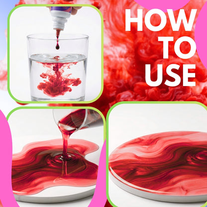 Crimson Red Concentrated Ink