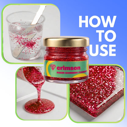 Crimson Shimmer pigment