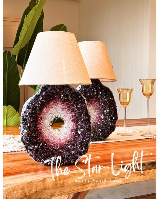 THE STARLIGHT GEODE RESIN LAMP DIY  KIT