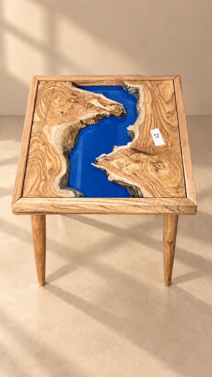 17x17" Wood River Table Base with Legs [Style 14]
