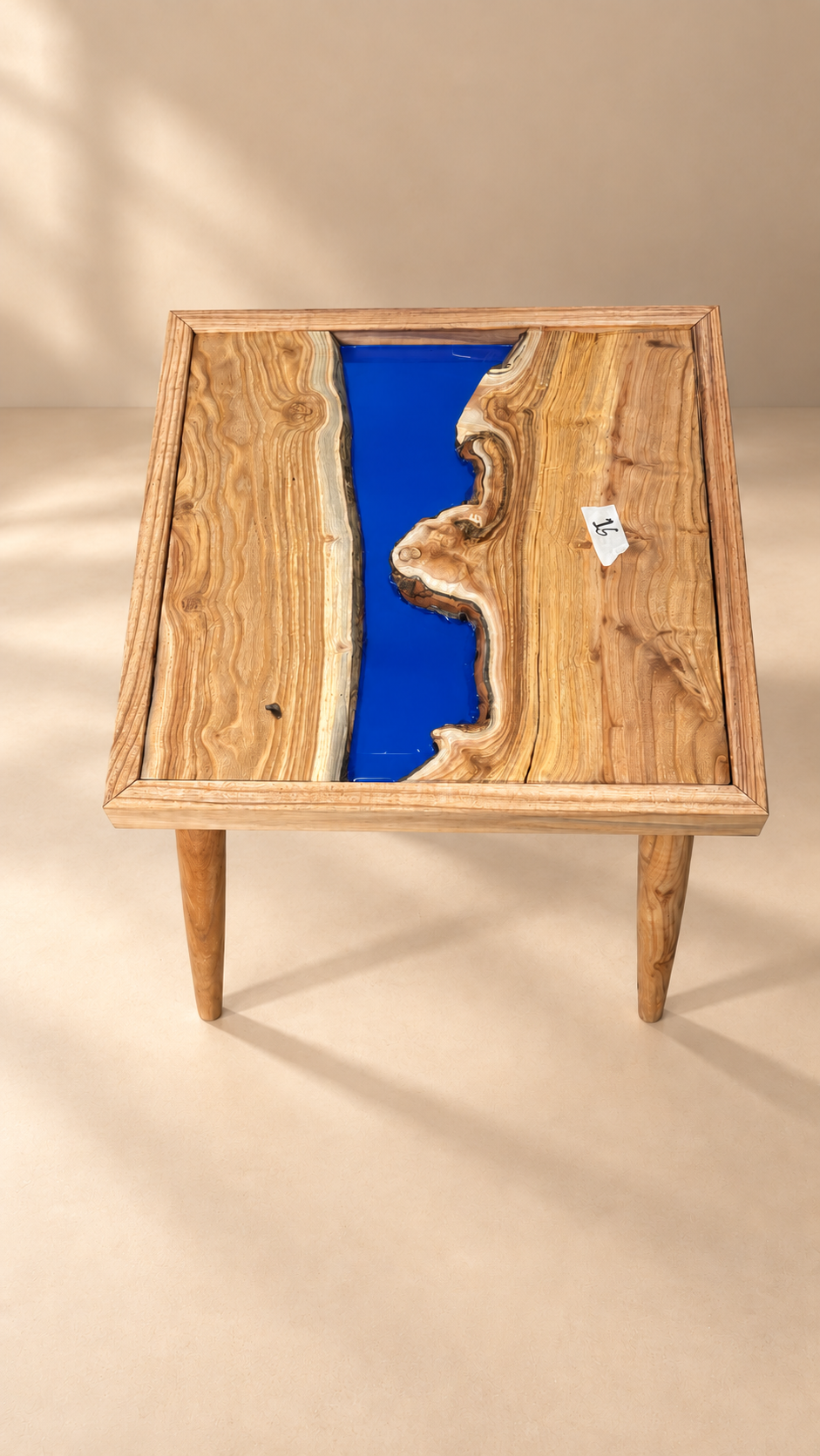17x17" Wood River Table Base with Legs [Style 16]