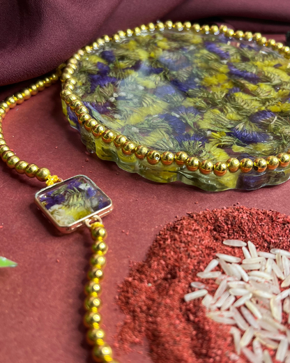 Fresh Flower Rakhi Set- DIY Kit