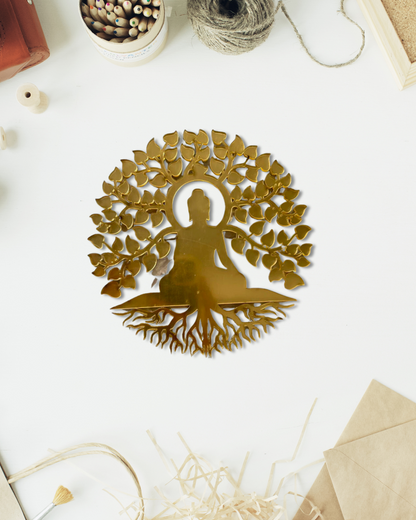 Kalpvrishk Mahaveer Swami Acrylic Cut Out