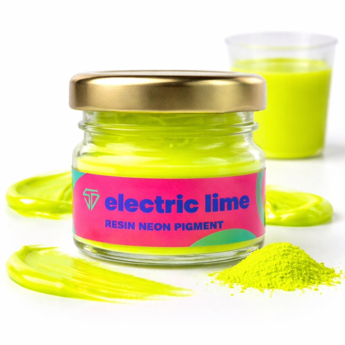 Electric Lime Neon Pigment