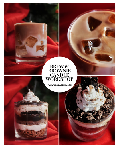 Brew & Brownie Candle Kit