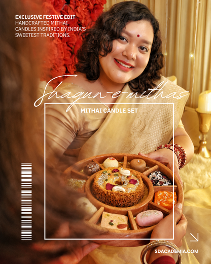 Shagun-e-Mithas (Mithai Candle Set)