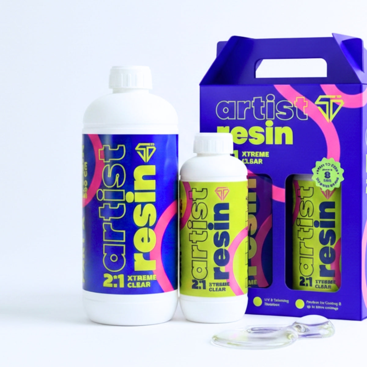 2:1 Resin and Hardener Set / Xtreme Clear Resin – SD Fine Arts