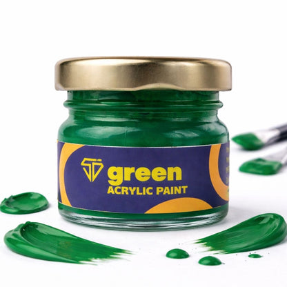 Green Acrylic Paint