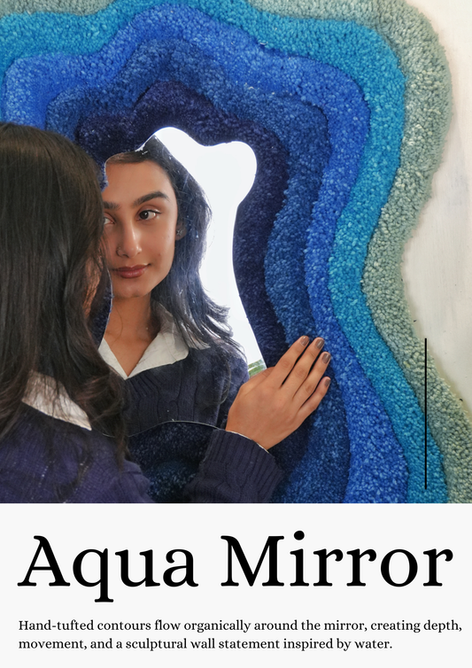 Aqua Mirror Rug