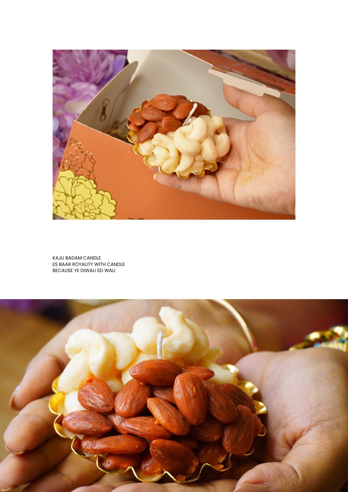 The Royal Mithai Candles