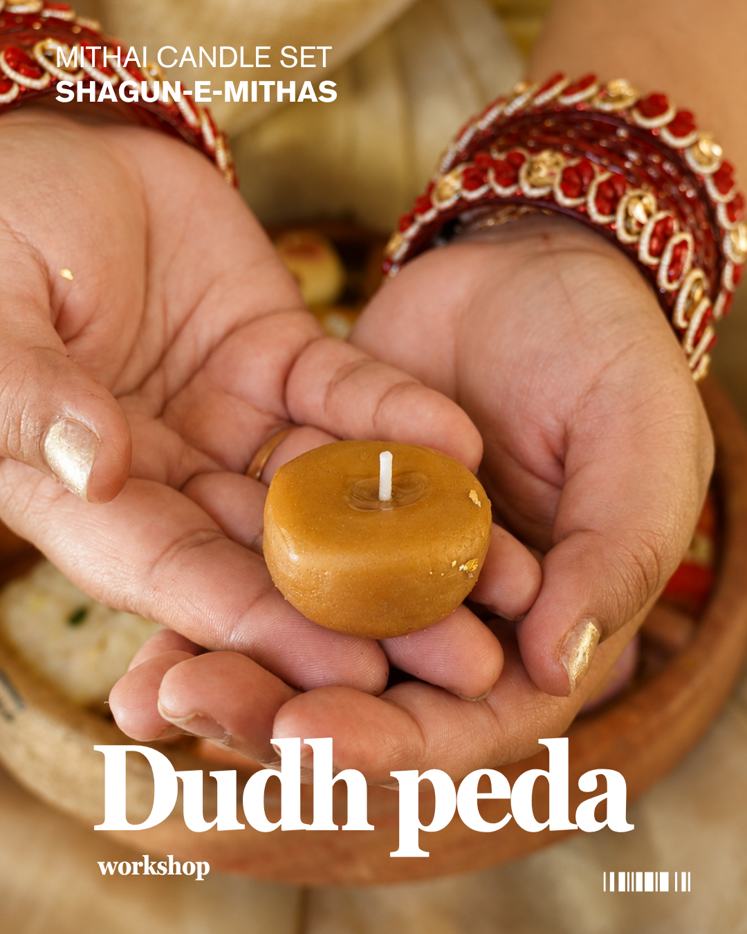 Shagun-e-Mithas (Mithai Candle Set)
